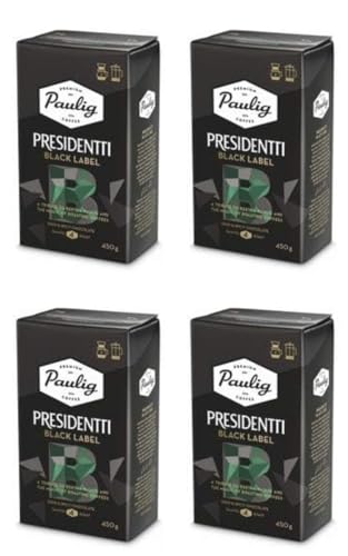 Paulig Presidentti Black Label ground Kaffee 4 Pack of 450g Paulig Presidentti Black Label ground Kaffee 4 Pack of 450g von Paulig
