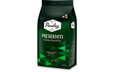 Paulig Presidentti Dark Roast bean Kaffee 1 Pack of 450g Paulig Presidentti Dark Roast bean Kaffee 1 Pack of 450g von Paulig
