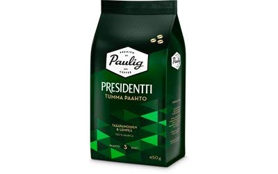 Paulig Presidentti Dark Roast bean Kaffee 1 Pack of 450g von Paulig