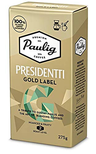 Paulig Presidentti Gold Label ground Kaffee 1 Pack of 500g von Paulig