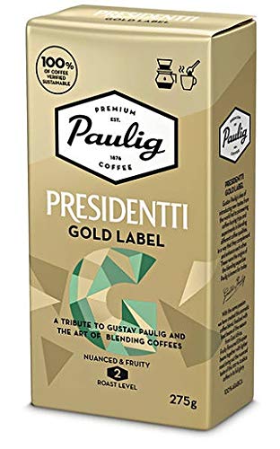Paulig Presidentti Gold Label ground Kaffee 1 Pack of 500g Paulig Presidentti Gold Label ground Kaffee 1 Pack of 500g von Paulig