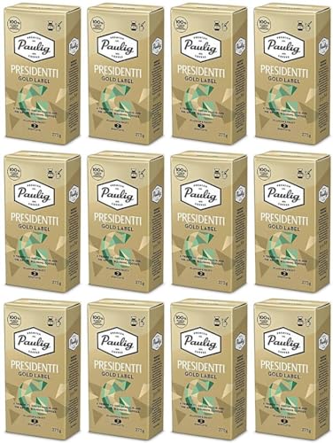 Paulig Presidentti Gold Label ground Kaffee 12 Pack of 500g von Paulig