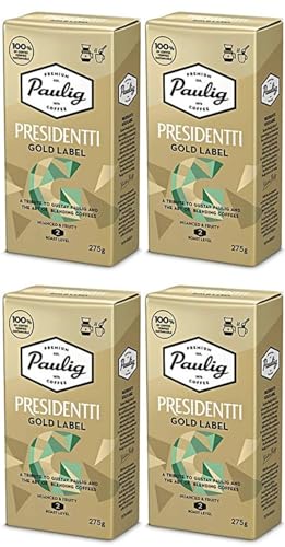 Paulig Presidentti Gold Label ground Kaffee 4 Pack of 500g Paulig Presidentti Gold Label ground Kaffee 4 Pack of 500g von Paulig