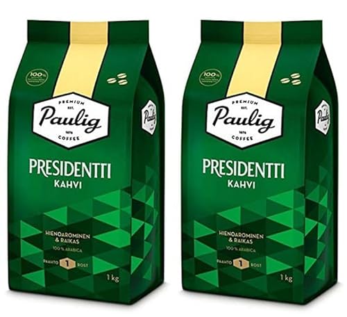 Paulig Presidentti bean Kaffee 2 Pack of 1kg von Paulig