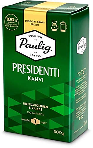 Paulig Presidentti finely ground Kaffee 12 Pack of 500g von Paulig