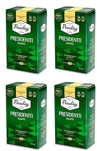 Paulig Presidentti finely ground Kaffee 4 Pack of 500g Paulig Presidentti finely ground Kaffee 4 Pack of 500g von Paulig