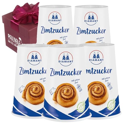 Diamant Zimtzucker - Zimt Zucker 200g - mehrere Variationen inklusive Überraschungsgeschenk von Paulnala.de (1.000g (5 Stück)) von Paulnala Dein XXL Onlineshop