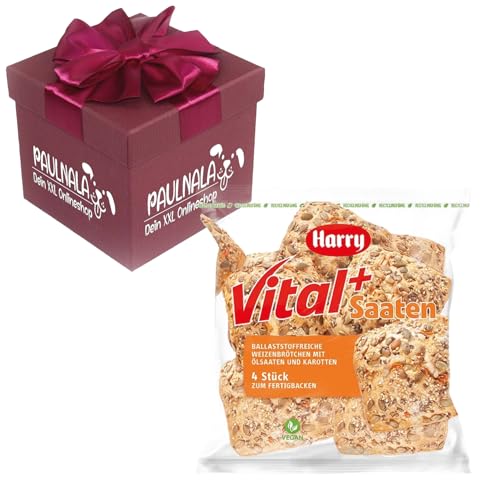 Harry Brötchen Vital+Saaten, 4x90 g inkl. Überraschungsgeschenk von Paulnala.de von Paulnala Dein XXL Onlineshop