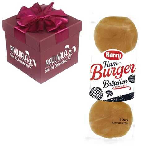 Harry Hamburger Brötchen 6 Stück, 300 g inkl. Überraschungsgeschenk von Paulnala.de (1) von Paulnala Dein XXL Onlineshop