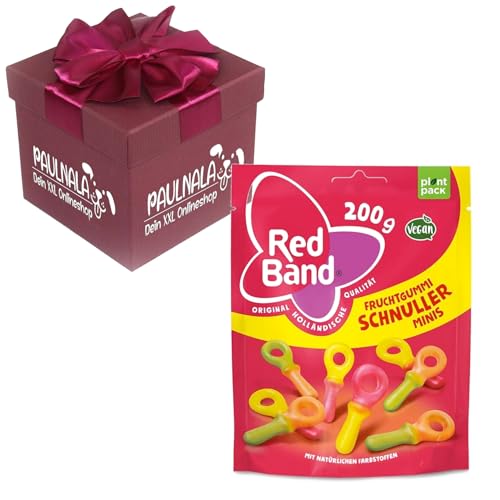 Red Band Fruchtgummi Schnuller 200 g inkl. Überraschungsgeschenk von Paulnala.de (1) von Paulnala Dein XXL Onlineshop