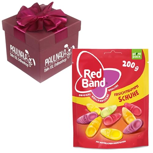 Red Band Fruchtgummi Schuhe 200 g inkl. Überraschungsgeschenk von Paulnala.de (1) von Paulnala Dein XXL Onlineshop