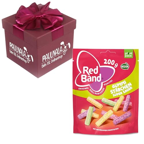 Red Band Gummi Stäbchen super sauer 200 g inkl. Überraschungsgeschenk von Paulnala.de (1) von Paulnala Dein XXL Onlineshop