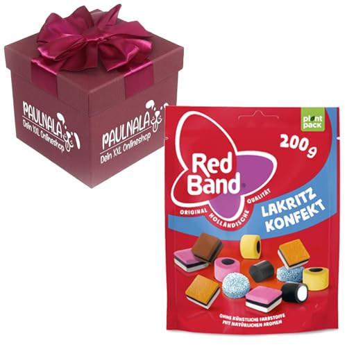 Red Band Lakritz Konfekt 200 g inkl. Überraschungsgeschenk von Paulnala.de (1) von Paulnala Dein XXL Onlineshop