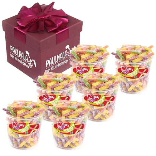 Red Band Super Pommes - super sauer 6x 1,2 kg Dose inkl. Überraschungsgeschenk von Paulnala.de Red Band Super Pommes - super sauer 6x 1,2 kg Dose inkl. Überraschungsgeschenk von Paulnala.de von Paulnala Dein XXL Onlineshop