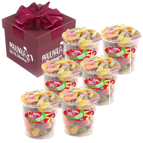 Red Band Zungen super sauer 6x 1,2 kg Dose inkl. Überraschungsgeschenk von Paulnala.de Red Band Zungen super sauer 6x 1,2 kg Dose inkl. Überraschungsgeschenk von Paulnala.de von Paulnala Dein XXL Onlineshop