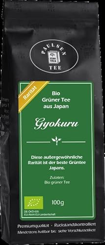 Paulsen Tee Grüner Tee Bio Gyokuro 100g (229,50 Euro/kg) - Neue Ernte - von PAULSEN TEE PURE TEA