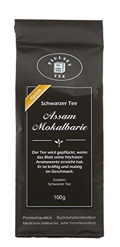 Paulsen Tee Schwarzer Tee Assam Mokalbarie 100g (119,90 Euro/kg) von PAULSEN TEE PURE TEA