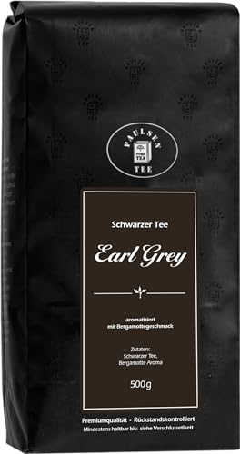 Earl Grey 500g Paulsen Tee Schwarzer Tee rückstandskontrolliert von PAULSEN TEE PURE TEA