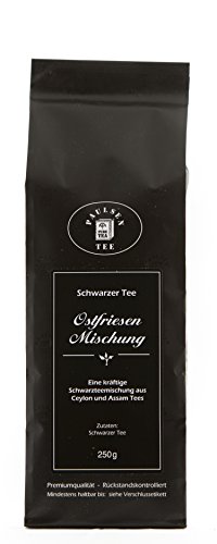 Paulsen Tee Schwarzer Tee Ostfriesen Mischung 250g (35,96 Euro/kg) von PAULSEN TEE PURE TEA