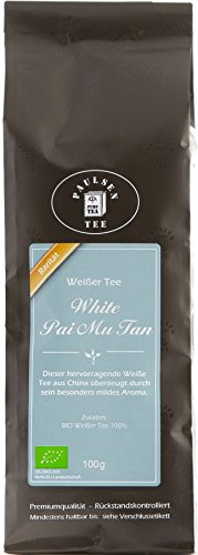 Paulsen Tee Tee-Raritäten Bio White Pai Mu Tan 100g (129,50 Euro/kg) von PAULSEN TEE PURE TEA