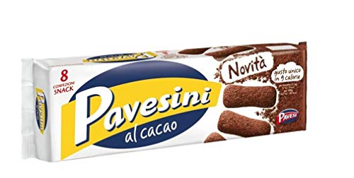 12x Pavesi Pavesini Kekse Kakao Biscuits 200 g (8 stick) kuchen cookies cocoa von Pavesi
