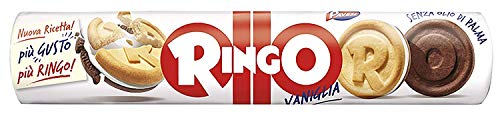 3x Pavesi Kekse Ringo 165g Kuchen mit Vanille snack cookies riegel schokoriegel 3x Pavesi Kekse Ringo 165g Kuchen mit Vanille snack cookies riegel schokoriegel von Pavesi