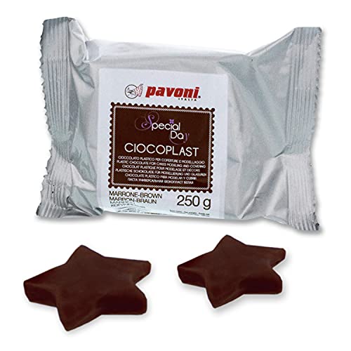 Pavoni Italia Fondant aus Schokolade 250g, braun Pavoni Italia Fondant aus Schokolade 250g, braun von Pavoni