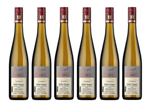 6x 0,75l - 2023er - Pawis - Müller-Thurgau - VDP.Gutswein - Qualitätswein Saale-Unstrut - Deutschland - Weißwein trocken 6x 0,75l - 2023er - Pawis - Müller-Thurgau - VDP.Gutswein - Qualitätswein Saale-Unstrut - Deutschland - Weißwein trocken von Pawis