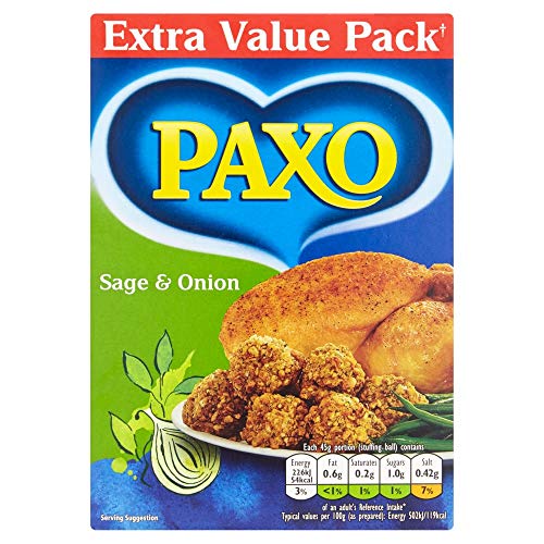Paxo Sage and Onion Stuffing Mix, 340 g Paxo Sage and Onion Stuffing Mix, 340 g von PAXO