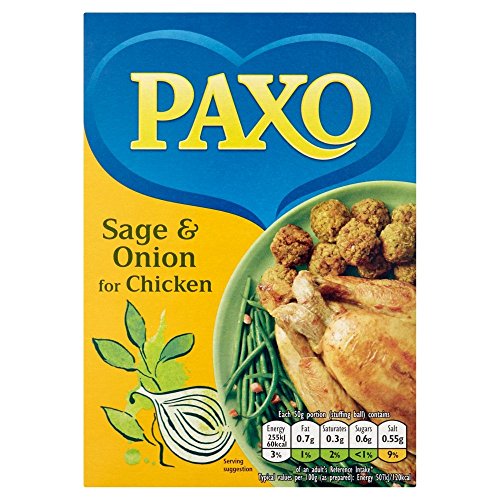 Paxo Stuffing Mix Sage & Onion 340g - Bratenfüllung mit Salbei und Zwiebeln von PAXO
