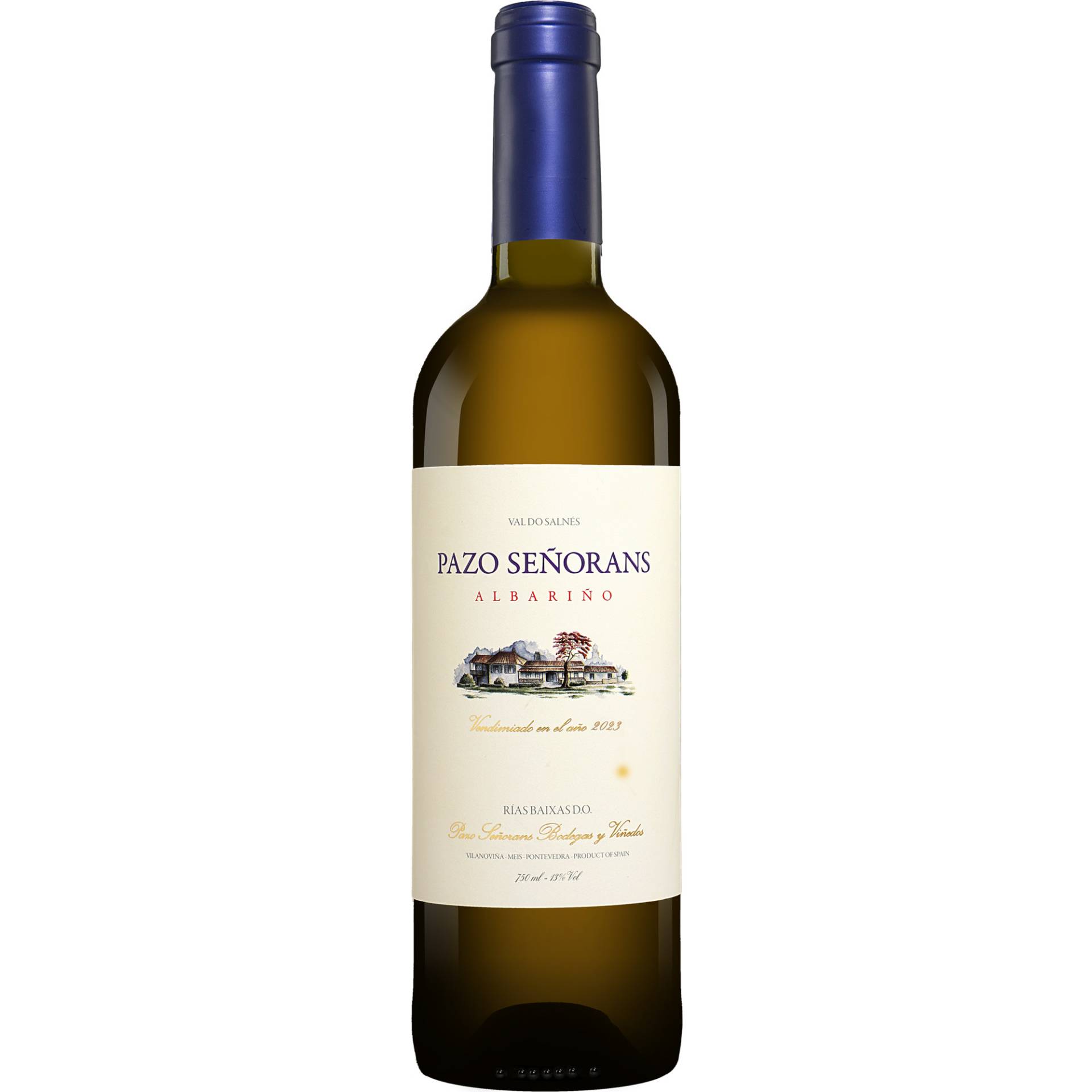 Pazo de Señorans Albarino 2023  0.75L 13.5% Vol. Weißwein Trocken aus Spanien von Pazo de Señoráns