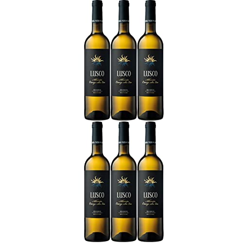 Pazos de Lusco Albariño Weißwein Wein Galicien Spanien I Visando Paket (6 Flaschen) von Pazos de Lusco