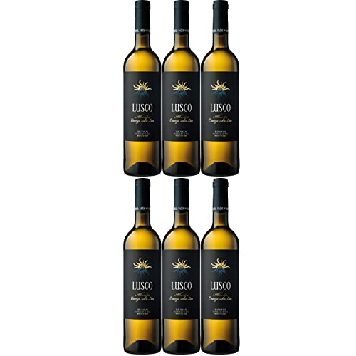 Pazos de Lusco Albariño Weißwein Wein Galicien Spanien I Visando Paket (6 Flaschen) von Pazos de Lusco