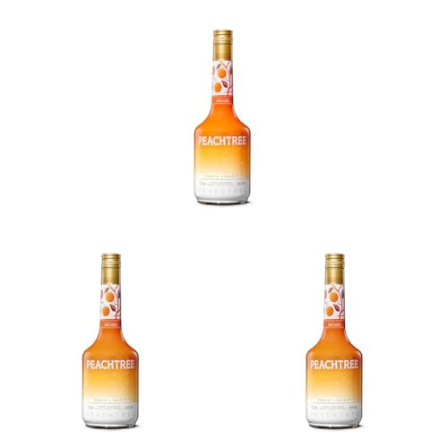 Peachtree De Kuyper Pfirsichlikör 3er pack (1 x 0.7 l) von Peachtree