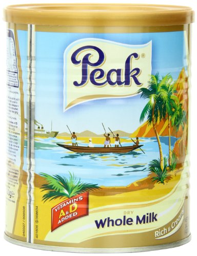 Peak Instant Full-Cream Dry Whole Milk Powder, 400-Grams by Peak von Peak