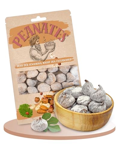 Peanates getrocknete Feigen (250g) – Feigen aus Aydın – feigen getrocknet, süß und fruchtig – Früchte für Desserts, Müsli & exotische Gerichte – Fig 100% natürlich und lange haltbar von Peanates