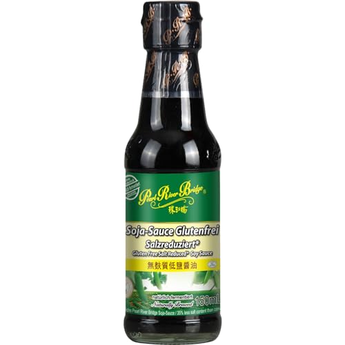 Glutenfreie Sojasauce - salzreduziert - PRB 150ml von Pearl River Bridge