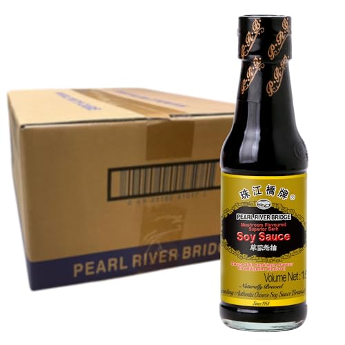 PEARL RIVER BRIDGE - Dunkle Pilz Sojasauce - Multipack (48 X 150 ML) von Pearl River Bridge