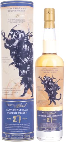 Peat'S Beast 27 Years Old BATCH STRENGTH Cognac Cask Finish 50,1% Volume 0,7l in Geschenkbox Whisky Peat'S Beast 27 Years Old BATCH STRENGTH Cognac Cask Finish 50,1% Volume 0,7l in Geschenkbox Whisky von Peat's Beast
