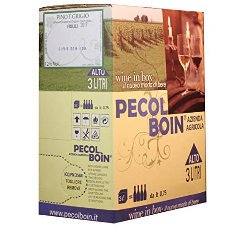Pecol Boin (Colferai) BIB Pinot Grigio DOC Friuli 12% IGT 3 Liter 3.00 Liter von Pecol Boin (Colferai)