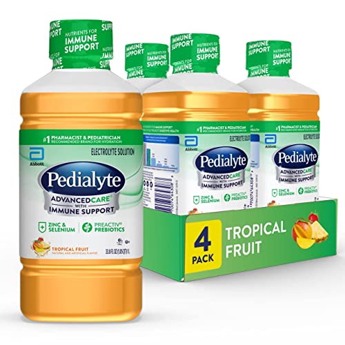 Abbott Laboratories Pedialyte Advance Care Oral Electrolyte Solution, Tropical Fruit, 1-liter, 4 Count by Pedialyte von Pedialyte