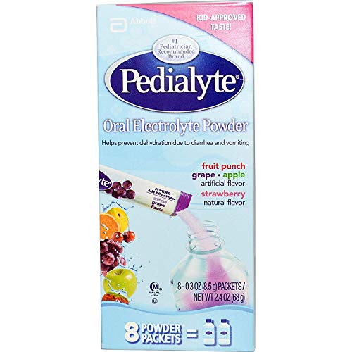 Pedialyte Oral Electrolyte Maintenance Powder Variety Pack -- 8-0.3oz Packets/Net Wt 2.4oz by Pedialyte von Pedialyte