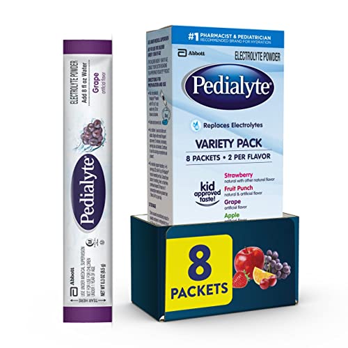 Pedialyte Powder Pack, Variety, 0.3-Ounce, 8 Count by Pedialyte von Pedialyte