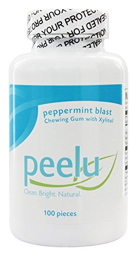 Peelu - Chewing Gum with Xylitol Peppermint - 100 Piece(s) by Peelu von Peelu
