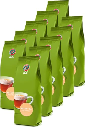 Slush Ice Pulver Tea Peach 10 x 1.000g | Pulver für Slush Eismaschinen oder Handzubereitung Slush Ice Pulver Tea Peach 10 x 1.000g | Pulver für Slush Eismaschinen oder Handzubereitung von Pelican Rouge