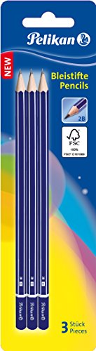 Pelikan Bleistift, Härtegrad 2B, Blister mit 3 Stück Pelikan Bleistift, Härtegrad 2B, Blister mit 3 Stück von Pelikan