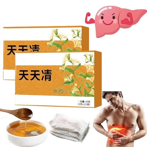 Daily Liver Nourishing Herbal Tea,Everyday Herbal Tea,Everyday Nourishing Liver Tea,Health Liver Care Tea,Nourish And Support Your Liver Health (2 Box) von Pelinuar