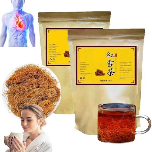 Golden Silk Red Snow Tea,Senusto Red Snow Tea,Unique Chinese Tea (2 Bag) von Pelinuar