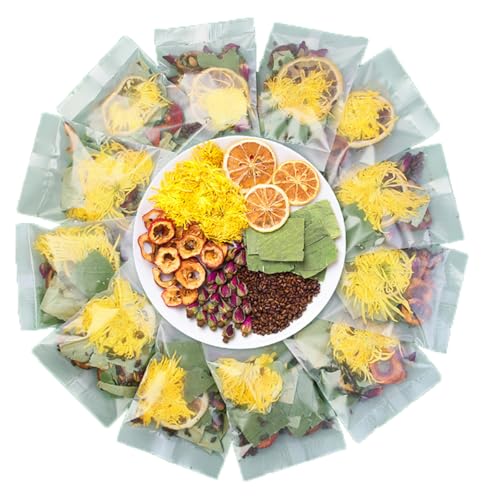 Winter Melon Lotus Leaf Tea,Oil Cleansing Tea,Chrysanthemum,Cassia Seed,Hawthorn,Lotus Leaf,Red Rose,Lemon,6 Ingredients Blend Formula (3) von Pelinuar