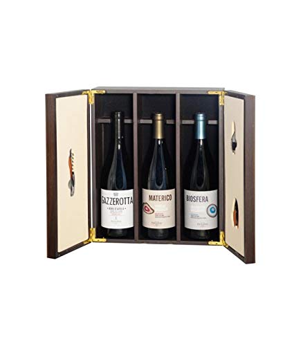 GESCHENKVERPACKUNG - ELEGANTE HOLZBOX MIT ZUBEHÖR FÜR SOMMELIER UND SAMMLUNG SIZILIANISCHER BIOLOGISCHER WEINE. GESCHENKVERPACKUNG - ELEGANTE HOLZBOX MIT ZUBEHÖR FÜR SOMMELIER UND SAMMLUNG SIZILIANISCHER BIOLOGISCHER WEINE. von Pellegrino